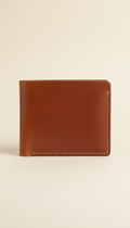 Chestnut Leather Bifold Wallet