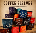 Handcrafted Full-Grain Leather Coffee Sleeve